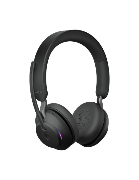 Jabra Evolve2 65, MS Stereo Auricolare Wireless A Padiglione Ufficio USB tipo-C Bluetooth Nero