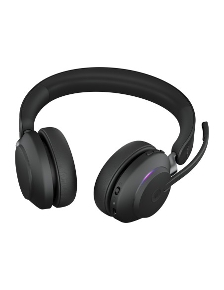Jabra Evolve2 65, MS Stereo Auricolare Wireless A Padiglione Ufficio USB tipo-C Bluetooth Nero