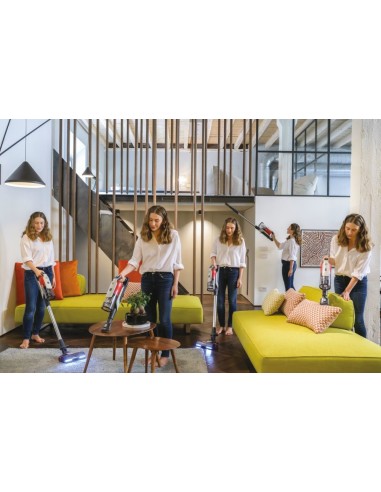 Hoover HF9 HF910H 011 Senza sacchetto 0,7 L 350 W Rosso, Titanio