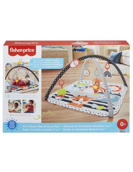 Fisher-Price HBP41 palestra per bambino e tappeto di gioco Multicolore Palestrina a tappeto per bambino
