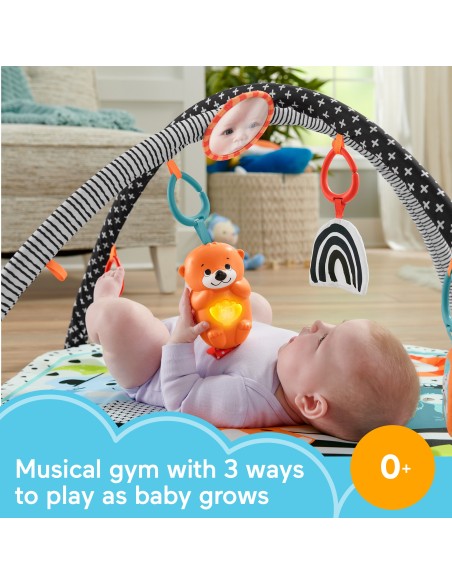 Fisher-Price HBP41 palestra per bambino e tappeto di gioco Multicolore Palestrina a tappeto per bambino
