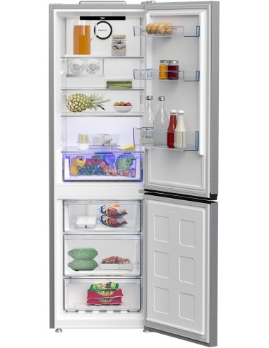 Beko B5RCNE365HXB frigorifero con congelatore Libera installazione 316 L D Metallico
