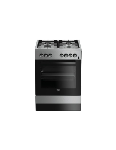 Beko FSE62110DX cucina Gas Acciaio inossidabile A