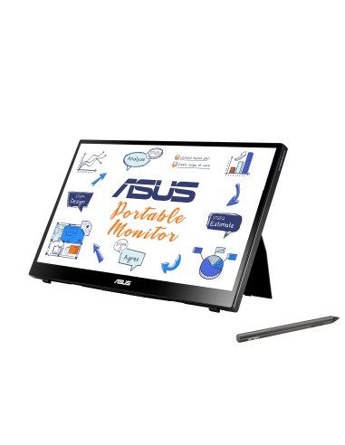 ASUS MB14AHD 35,6 cm (14") 1920 x 1080 Pixel Full HD LCD Touch screen Nero