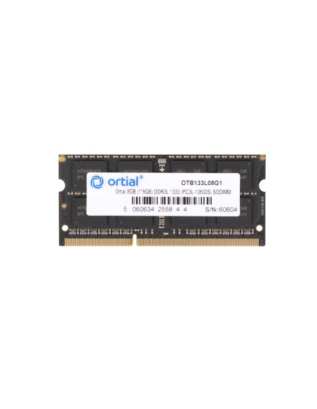 Ortial OTB133L08G1 memoria 8 GB 1 x 8 GB DDR3L 1333 MHz