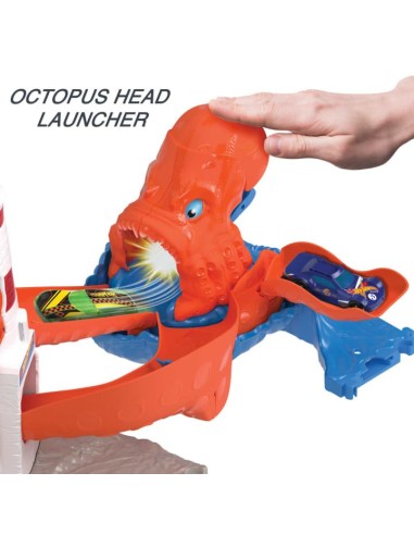 Hot Wheels City Octopus Invasion Attack